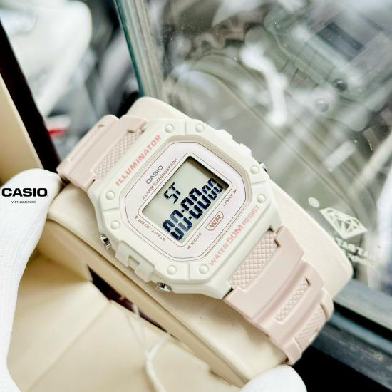 [Đồng hồ Unisex CASIO] UNISEX W218